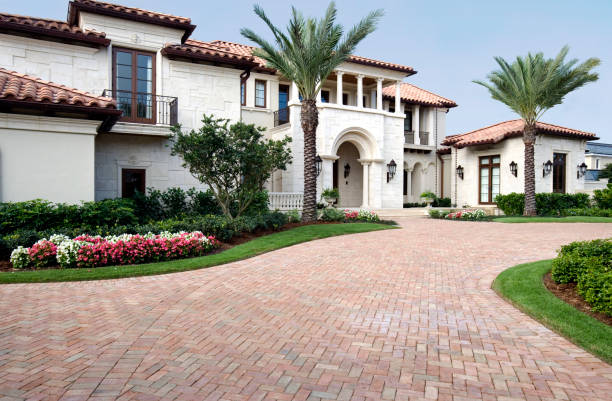 Permeable Paver Driveway in Sabetha, KS